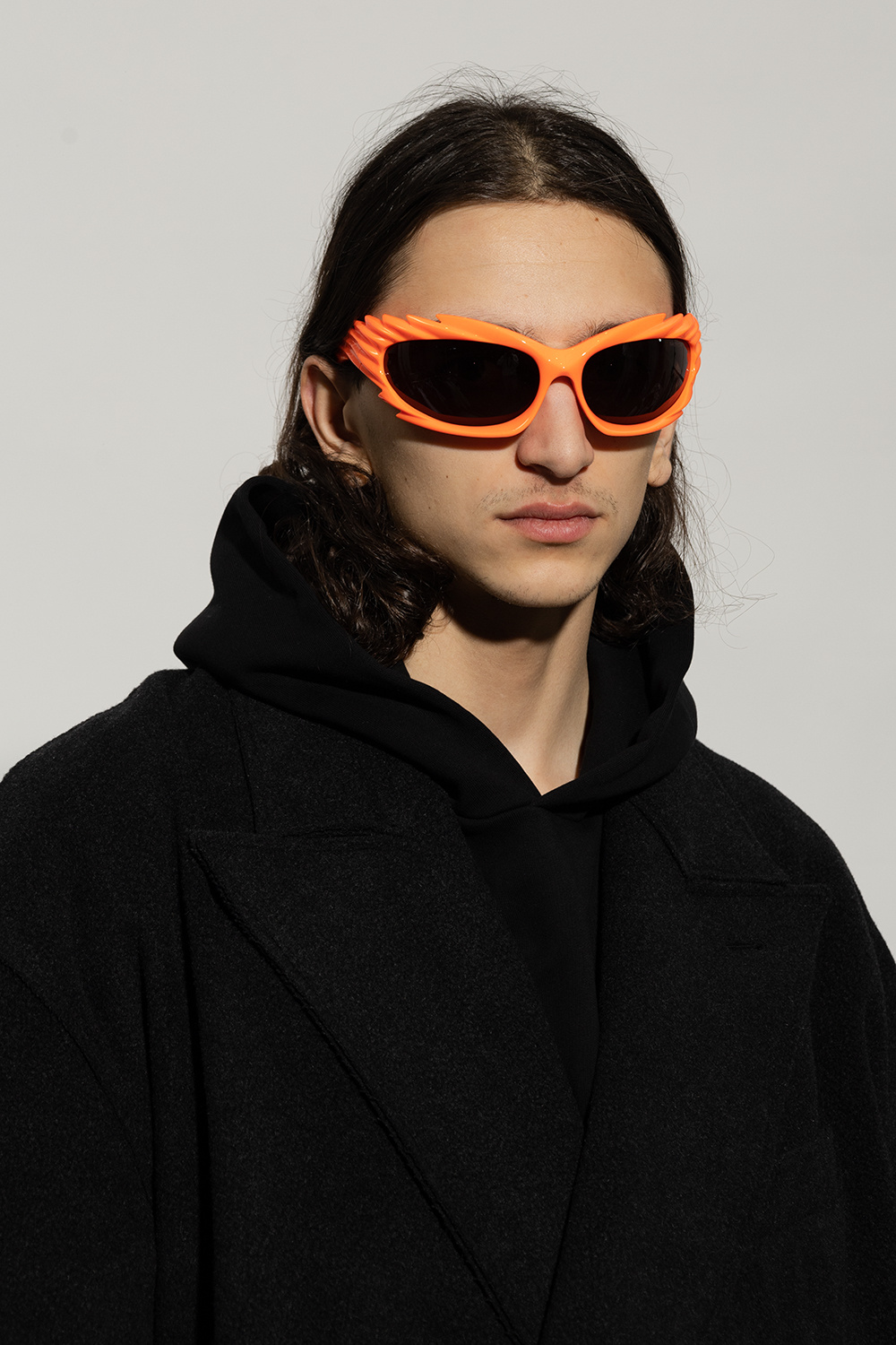 Neon 'Spike Rectangle' sunglasses Balenciaga - Vitkac Canada